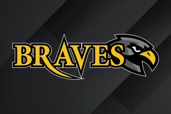 Fierce Braves Logo on Black Background