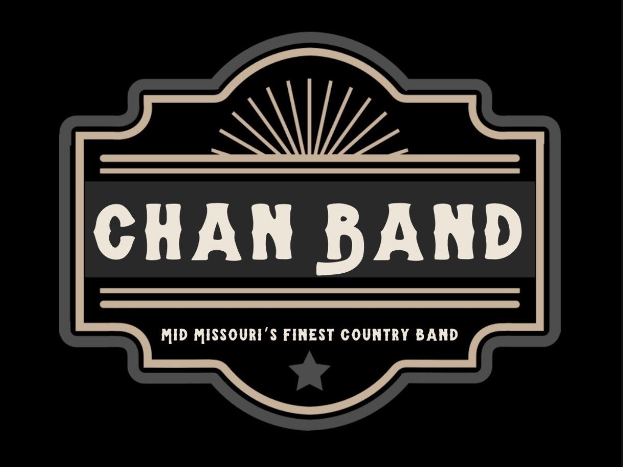 Chan Band logo with text mid Missouri's finest country band