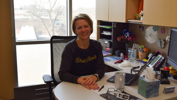 Wendy Bock, BHC counselor, in her office