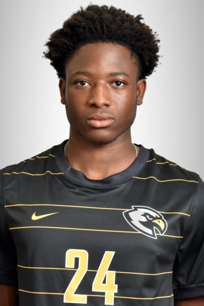 Men's Soccer player, Karinton Djikpe, 2024-25