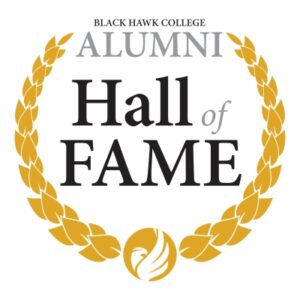 Black Hawk College Alumni Hall of Fame logo