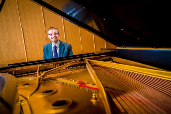 Corey Kendrick at piano