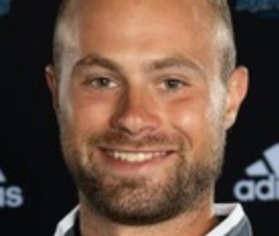 headshot of baseball coach Drake Robison