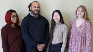 4 students in the BHC Honors Program