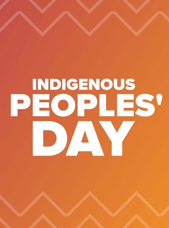 text Indigenous Peoples' Day